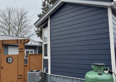 Shuswap Structures blue siding