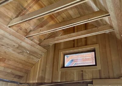 Shuswap Structures custom wood interior
